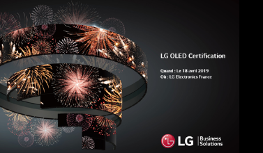Rendez-vous le 18 avril pour tout savoir de l'OLED by LG