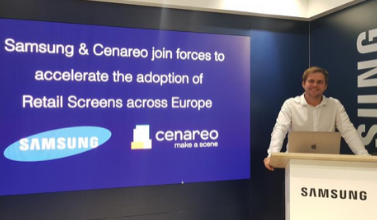 Nouvelle collaboration entre Cenareo et Samsung