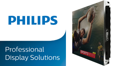 Philips Professional Display Solutions : nouvelle gamme LED dans la région EMEA