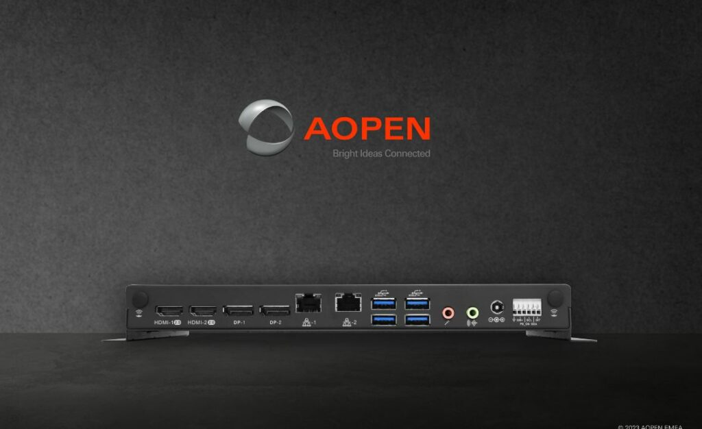 Aopen présente son player DEX5750 sans ventilateur