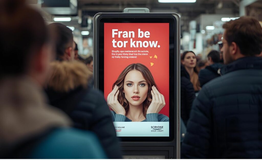 étude Cyreen sur l'impact du DOOH en pdv
